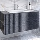 Stella Polare Мебель для ванной Дэрри 100 подвесная бетон/цемент – фотография-16